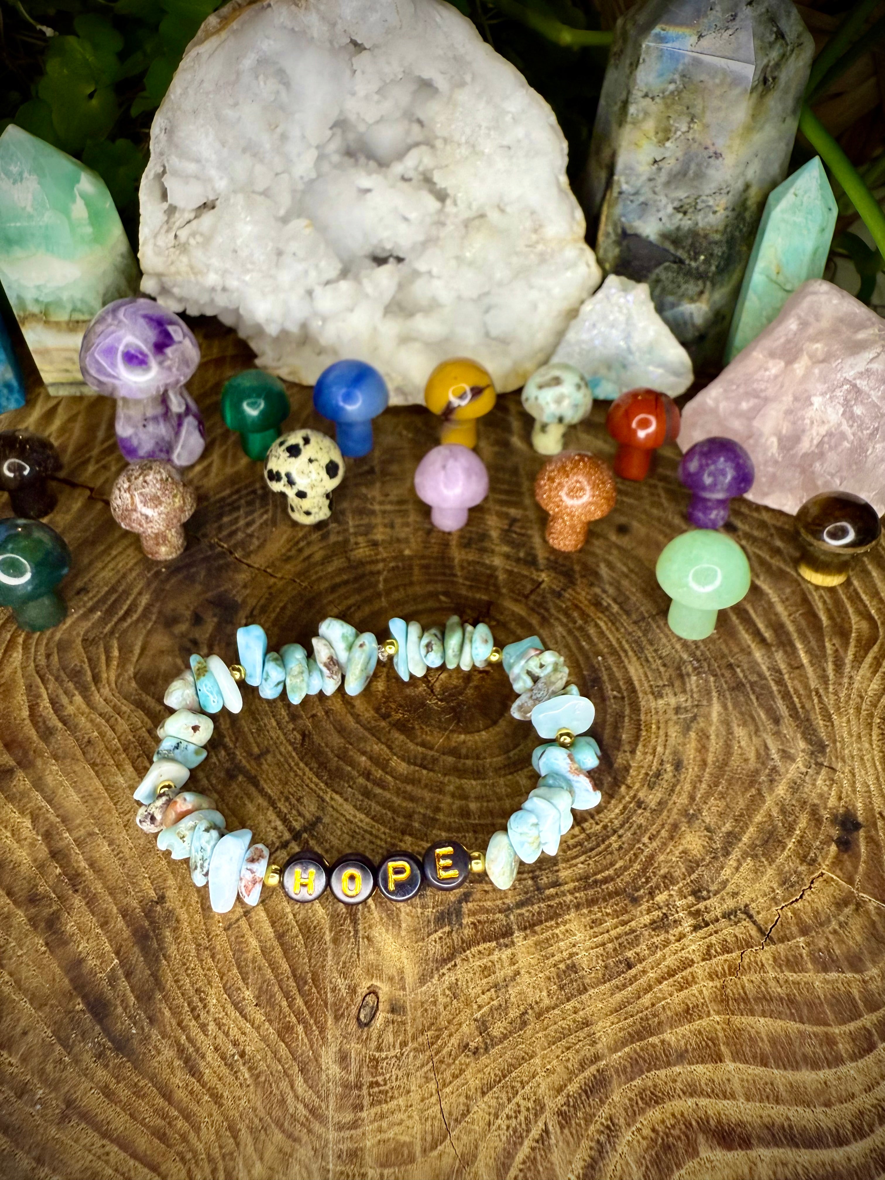 Hope, Amazonite