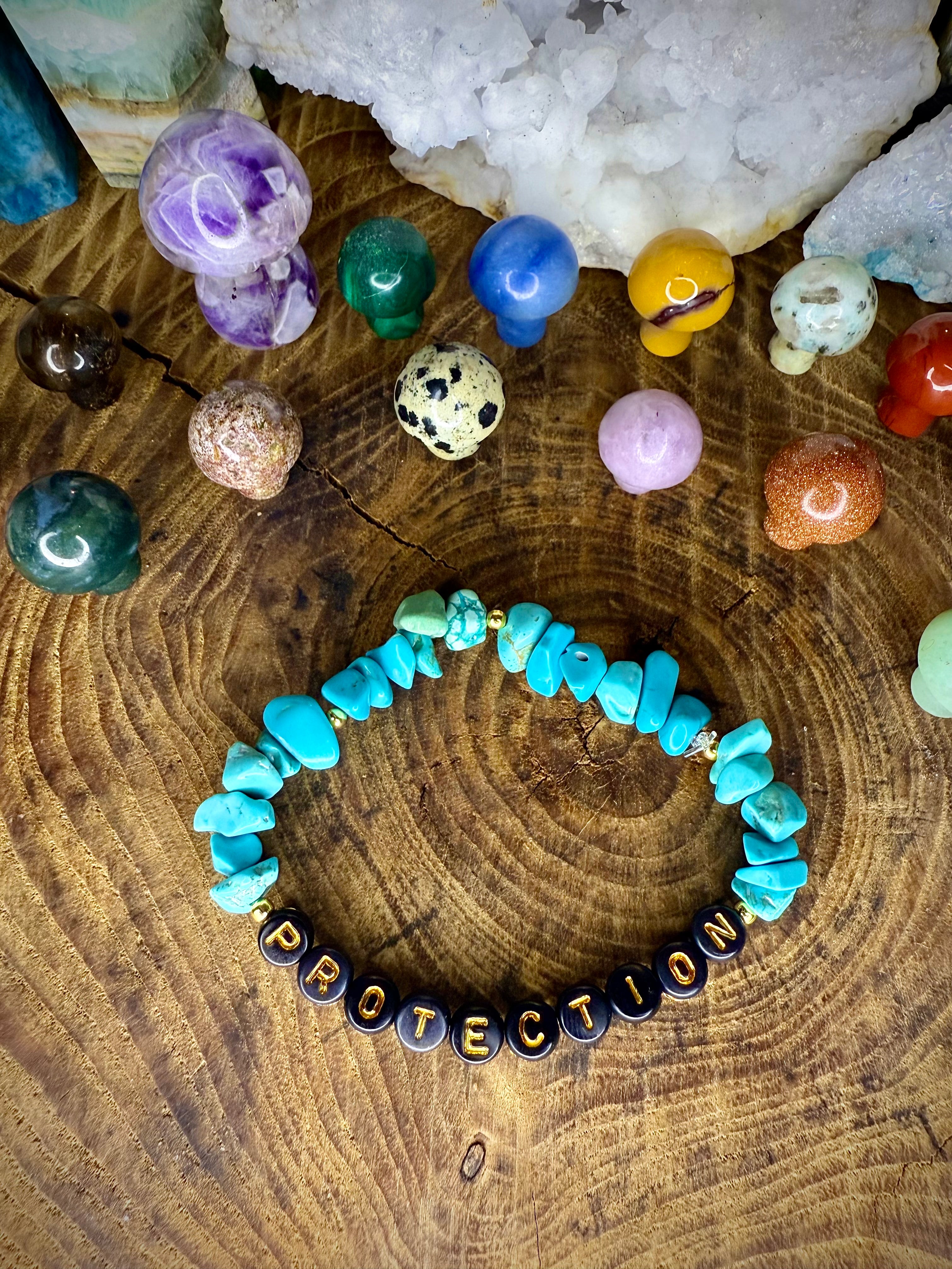 Protection, Turquoise