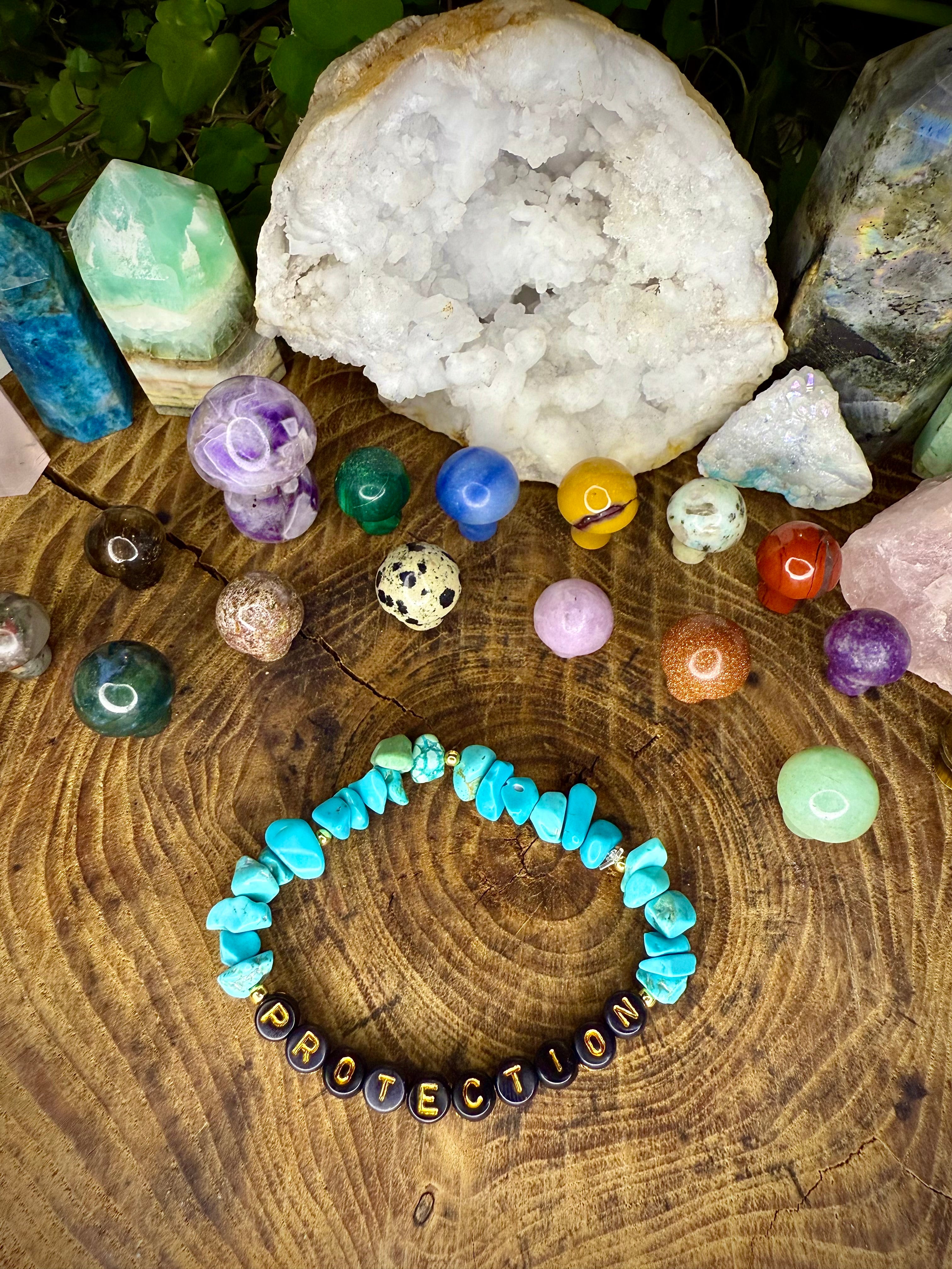 Protection, Turquoise